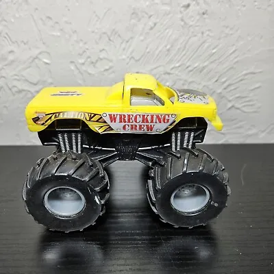 Monster Jam Hot Wheels Monster Truck WRECKING CREW 1:43 Very Rare REV TREDZ • $12.95