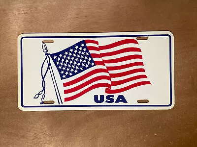 USA Flag License Plate Plastic • $9.74