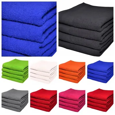 £5.95 • Buy Set Of 2 & 4 Large Hand Towels Luxuriously Soft 50x90cm 100% Cotton Bath Gift