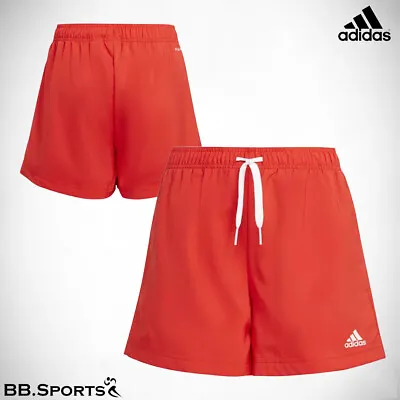 £6.98 • Buy SALE GENUINE Adidas Boys Shorts Age 8-9 Years AEROREADY® Ess Red Chelsea Woven