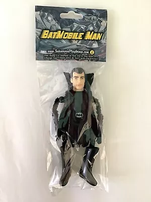 Batmobile Man Custom Bootleg Mego Action Figure Subversive Playthings • $7.50