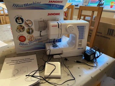 £45 • Buy Janome Mini Sewing Machine Used Occasionally. Model 140M