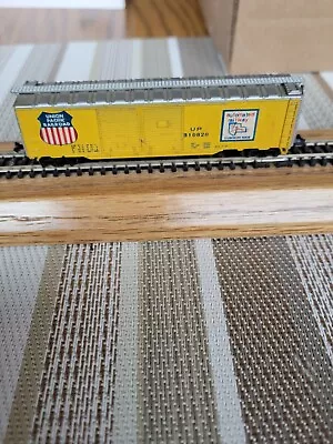 N Scale Union Pacific Doubke Door 50' Box Car #310820 By MRC • $1.95