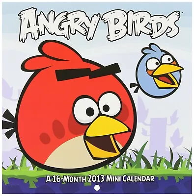 Angry Birds 2013 Large Mini Calendar • $11.99