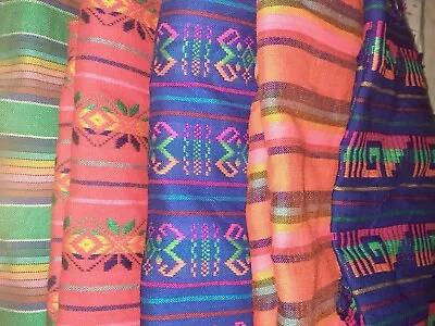 Mexican Fabric By The Yard Multicolor Tela Mexicana  • $13.95