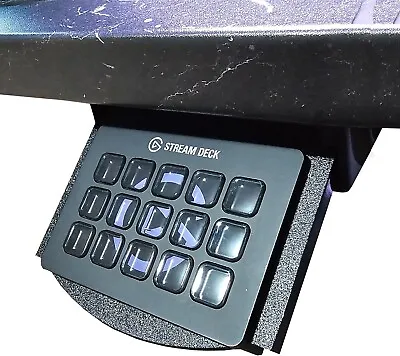 Elgato Stream Deck 15 Key Mk.2 Under Desk Mount (Stream Deck Not Included) • $49