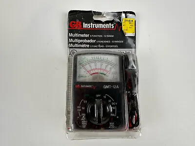 GB Instruments Multimeter 5 Function / 12 Range Used For Auto Appliances + • $32