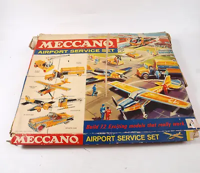 Meccano Airport Service Set 4 Construction - Incomplete • £29.50