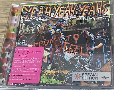 Yeah Yeah Yeahs Fever To Tell Special Edition CD.Post Large Letter.UK 🇬🇧🇬🇧 • £1