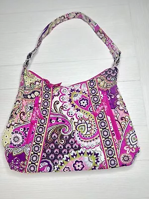 Vera Bradley “Very Berry Paisley”Quilted Medium Toggle Tote Bag Retired • $20.38