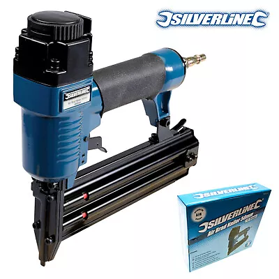 £35.09 • Buy Air Brad Nailer Nail Gun - 18 Gauge Brads 10-50mm - 3 Year Warranty