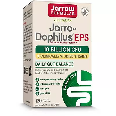 Jarrow Formulas Jarro-Dophilus EPS (Probiotic) 5 Billion CFU 120 Veggie Capsules • £42.09