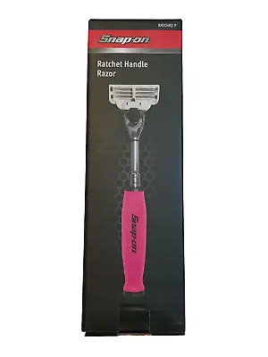 Snap-on Tools Razor Soft Grip Ratchet Handle PINK Gillette Blade Shave RATCHRZ-P • $42.90