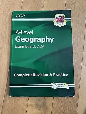 New A-Level Geography: AQA Year 1 & 2 Complete Revision & Practice (CGP A-Level  • £3.99