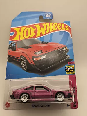 Hot Wheels CUSTOM PINK $TH 82 Toyota Supra Super Treasue Hunt STH Real Riders • $19.99