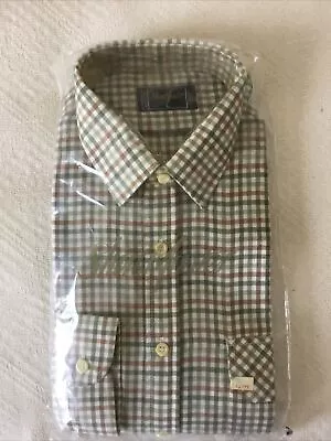 Shirt Master- Vintage Check Button Up Shirt - Size L - New In Original Packaging • £10