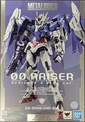 Bandai Metal Build Mobile Suit Gundam 00 Raiser Designer's Blue Ver. Figure 2019 • $496.95