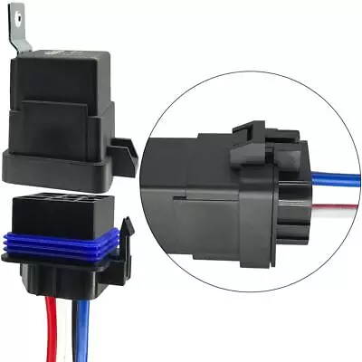 Irhapsody 4-pin 80/60AMP 12VDC Waterproof Relay With Harness Kit Heavy Duty 12 • $14.65