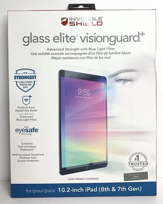 $52.99 • Buy InvisibleShield Glass Elite VisionGuard+ Blue Light Filtering Screen Protector