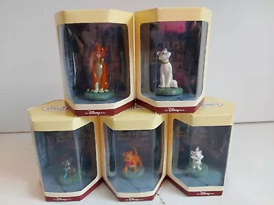 5 Disney Tiny Kingdom Aristocats Figurines Berlioz Thomas Toulouse Marie Duchess • $36.43