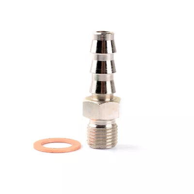 Turbo Water Adapter Barb Fitting M12x1.5 To 3/8  (9.5mm) Hose Barb Volvo / Saab  • $9.90