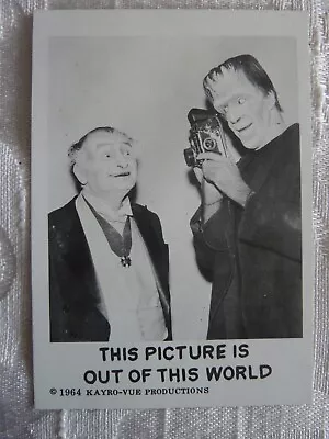 1964 LEAF MUNSTERS CARD #14 Herman & Grandpa • $12