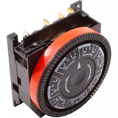 Hot Tub Basics | Marquis Spa Timer Panel Mount SPST 115V 15A 7 Day 740-0045 • $56.48