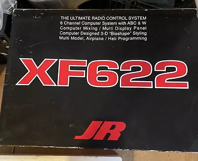 JR Vintage XF622 6 Channel Computer System 5 Servo FM Radio Control System • $245.99