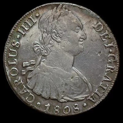 1808 Peru 8 Reales ✪ Vf Very Fine ✪ Lima Lme Silver Coin Portrait ◢trusted◣ • $109.95