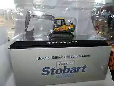 Atlas Oxford JV4124 1/76 OO Scale Volvo Excavator W0137  Stobart • $31.83