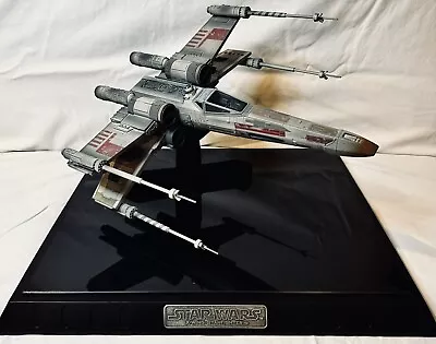 CODE 3 STAR WARS LUKE SKYWALKER X-WING FIGHTER RED 5 DIECAST  #524 Of 5000 • £939.68