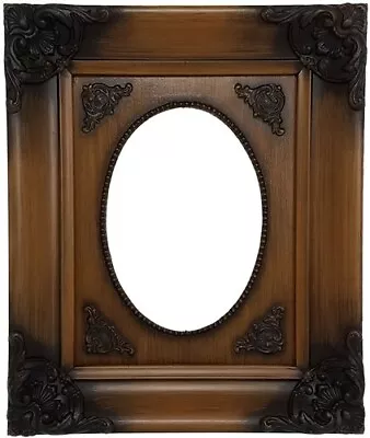 Vintage Ornate Solid Wood Picture Frame • $26.95