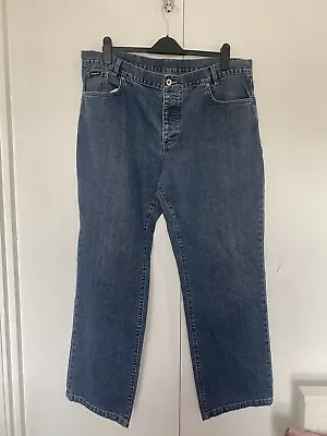 YSL Yves Saint Laurent Jeans W40 Mens Denim Vintage Designer Large Size • £40