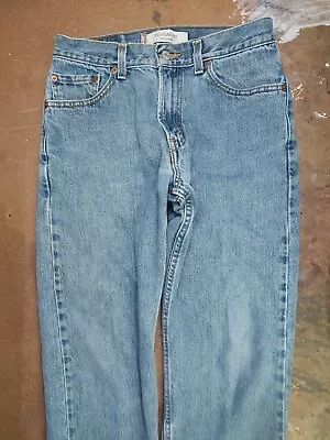 Vintage Levi’s Levis 505 Zip Fly Straight Leg Denim Jeans 30 X 30 • $13.50