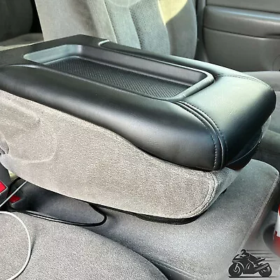 Center Console Fits Chevy Silverado 99-07 Lid Armrest Latch Dark Gray #19127364 • $21.99