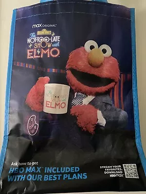 The Not Too Late Show With Elmo AT&T HBOMax Tote Bag • $12