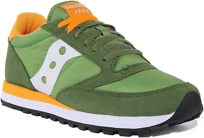 £84.99 • Buy Saucony Jazz Original Mens Lace Up 80s Retro Trainers In Green Size UK 6 - 12
