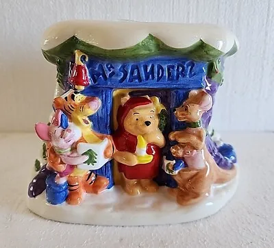 VTG Disney FTD Winnie The Pooh Cookie Jar Planter Table Decor XMAS Tigger Vase • $25