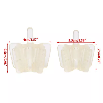 1 Pc Dental Clear Mouth Prop Bite Blocks Silicone Opener Retractor For Adult • $1.89