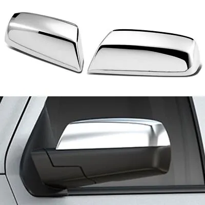 For 2014-2018 Chevy Silverado / GMC Sierra CHROME Top Half Mirror Covers  • $27.99