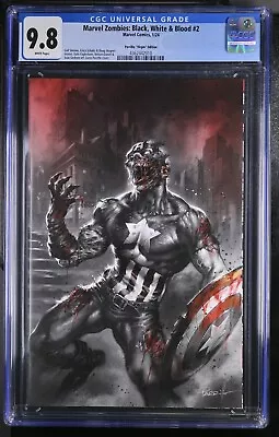 Marvel Zombies Black White & Blood #2 /parillo Virgin Variant (1:100) / Cgc 9.8 • $109.99