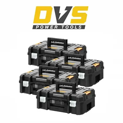 £69.95 • Buy DeWalt DWST1-70703 X 4 TStak II Power Tool Storage Box 13.5L T-STAK Case