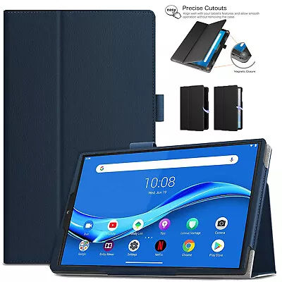 For Lenovo Tab M10 HD 2nd Gen TB-X306F/X 10.1  PU Leather Folio Case Stand Cover • £6.98