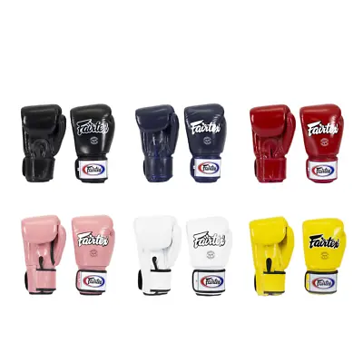 (Free Shipping) Fairtex BGV1 Solid Color Muay Thai Boxing Gloves • $99.99