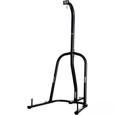 Heavy Punching Bag Boxing Stand Single Station MMA Trainer Fitness Gym Black NEW • $134.02