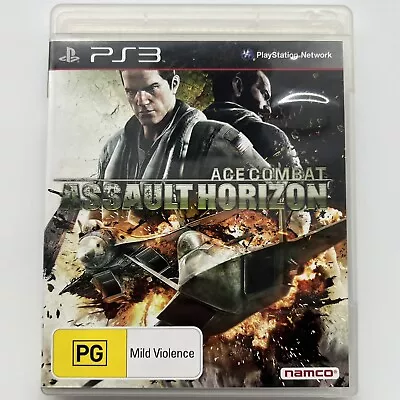 Ace Combat Assault Horizon PS3 PlayStation 3 With Manual *Tested & Working* • $14.95