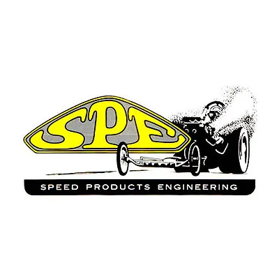 SPE Speed Products Engineering Vintage Hot Rat Rod Drag Racing Decal Sticker • $5