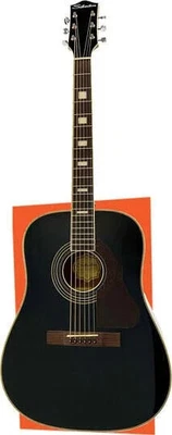 $399 • Buy Silvertone 955 Dreadnought Acoustic Guitar Gloss Black Finish