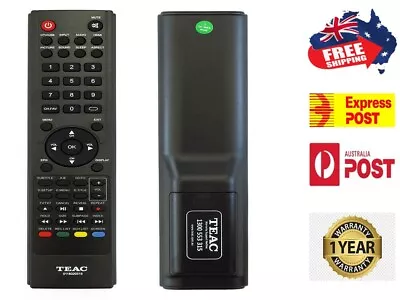 FOR TEAC 0118020315 TV Remote Control LCDV2656HDR LCDV3256HDR LCDV2681FHD LCD AU • $18.74