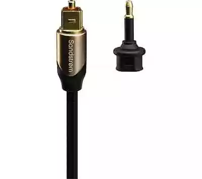 SANDSTROM AV Gold Series S3OPT315 Digital Optical Cable - 3 M • £11.99